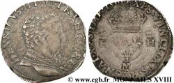 CHARLES IX. MONNAYAGE AU NOM DE HENRI II Teston à la tête nue, 5e type 1561 Toulouse
