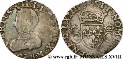 CHARLES IX Teston, 2e type 1564 (MDLXIIII) Bordeaux TB+