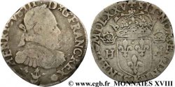 HENRI III Teston, 1er type sans le titre de roi de Pologne 1575 (MDLXXV) Bordeaux