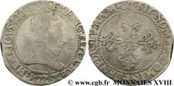 HENRI III Franc au col plat 1577 Lyon