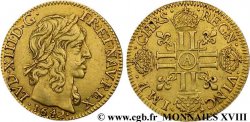 LOUIS XIII Louis d or à la mèche longue, 2e type 1642 Paris, Monnaie du Louvre