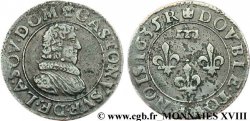 DOMBES - PRINCIPAUTÉ DE DOMBES - GASTON D ORLÉANS Double tournois, type 8