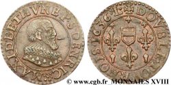 BERRY - PRINCIPAUTÉ DE BOISBELLE-HENRICHEMONT - MAXIMILIEN DE BÉTHUNE, DUC DE SULLY Double tournois, type 1