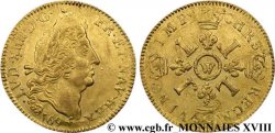 LOUIS XIV LE GRAND OU LE ROI SOLEIL Louis d or aux quatre L 1694 Lille