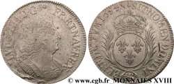 LOUIS XIV THE SUN KING Demi-écu aux palmes 1694 Lyon