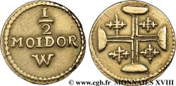 PORTUGAL ET BRÉSIL - POIDS MONÉTAIRE Poids monétaire pour le demi-moidore dite “meia-moeda” ou pièce de 2000 réis (or) n.d. 