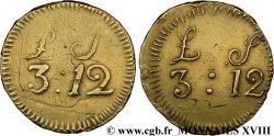 PORTUGAL ET BRÉSIL - POIDS MONÉTAIRE Poids monétaire pour la pièce de 12.800 réis ou “dobra” n.d. Angleterre