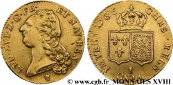 LOUIS XVI Double louis d’or aux écus accolés 1786 Limoges TTB