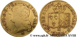 LOUIS XVI Louis d or aux écus accolés 1786 La Rochelle