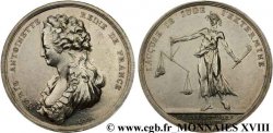 MARIE-ANTOINETTE, REINE DE FRANCE Jeton Ar 30, dénonçant la mort de la reine le 16 octobre 1793 SUP