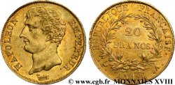20 francs or, Napoléon empereur, buste intermédiaire 1804 Paris F.511/1