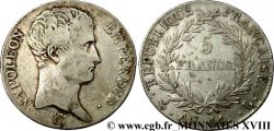5 francs Napoléon empereur, calendrier révolutionnaire 1805 Bayonne F.303/25