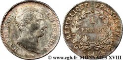 1 franc Napoléon empereur, calendrier grégorien 1806 Paris F.202/1 SUP