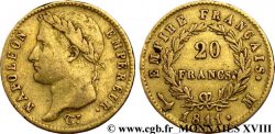 20 francs or Napoléon, tête laurée, Empire français 1811 Toulouse F.516/19 TB
