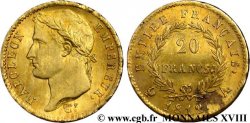 20 francs or Napoléon, tête laurée, Empire français 1812 Paris F.516/22
