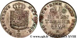 GERMANY - KINGDOM OF WESTPHALIA - JÉRÔME NAPOLÉON Sixième de thaler 1809 Brunswick