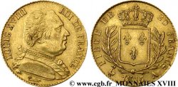 20 francs or Louis XVIII, buste habillé 1815 Paris F.517/10