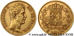 40 francs Charles X, 1er type 1824 Paris F.543/1