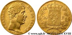 20 francs Charles X 1825 Lille F.520/2
