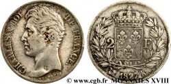 2 francs Charles X 1827 Bordeaux F.258/30 TTB