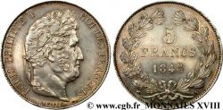 5 francs, IIIe type Domard 1848 Paris F.325/17
