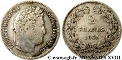 2 francs Louis-Philippe 1845 Strasbourg F.260/105