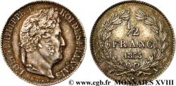 1/2 franc Louis-Philippe 1835 Paris F.182/53