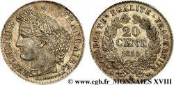 20 centimes Cérès, IIe République 1850 Strasbourg F.146/4