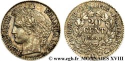 20 centimes Cérès Deuxième république 1850 Bordeaux F.146/5 TTB
