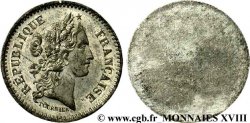 Concours de 20 francs, essai uniface d avers de Tournier n.d. Paris VG.3037 var