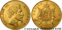 100 francs or Napoléon III tête nue 1858 Strasbourg F.550/6 TTB