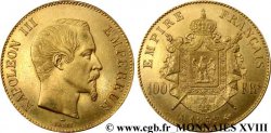 100 francs or Napoléon III tête nue 1859 Paris F.550/7