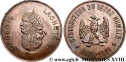SATIRIQUES - GUERRE DE 1870 ET BATAILLE DE SEDAN Médaille satirique au module de 10 centimes