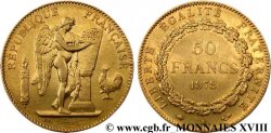 50 francs or Génie 1878 Paris F.549/1
