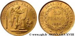 20 francs génie, Troisième république 1886 Paris F.533/9