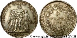 5 francs Hercule 1878 Bordeaux F.334/23