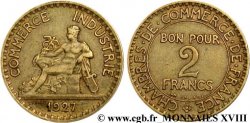 2 francs Chambres de commerce 1927 Paris F.267/9
