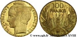 Concours de 100 Francs, essai de Bazor en bronze-aluminium 1929 Paris VG.5216 var. SUP