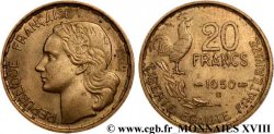 20 francs Georges Guiraud, 4 faucilles 1950 Beaumont-le-Roger F.401/3