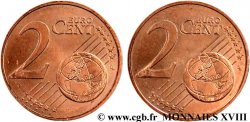BANQUE CENTRALE EUROPEENNE 2 centimes d’euro, double face commune n.d. Pessac