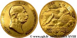 AUSTRIA - FRANZ-JOSEPH I 100 couronnes en or, 60e anniversaire de règne 1908 Vienne 