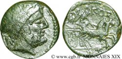 SICILE - SYRACUSE Unité de bronze, (PB, Æ 19) TTB