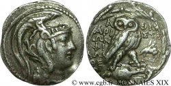 ATTIKA - ATHEN Tétradrachme stéphanophore