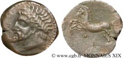 NUMIDIE - ROYAUME DE NUMIDIE - MASSINISSA ou MICIPSA Unité de bronze, (MB, AE27)