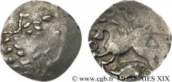 GALLIA - AULERCI EBUROVICES (Regione d Evreux) Denier scyphate au cheval et au sanglier