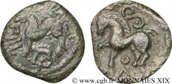 AULERQUES ÉBUROVICES (Région d Évreux) Bronze EPL au cheval et au sanglier enseigne