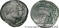 GALLIA - AULERCI EBUROVICES (Regione d Evreux) Bronze au sanglier enseigne