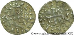 LOUIS VI LE GROS Denier parisis, 5e type c. 1130 Paris TB