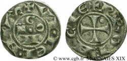 PROVENCE - COMTÉ DE FORCALQUIER - GUILLAUME V DE SABRAN Denier guillermin