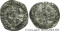 HENRY II Douzain du Dauphiné aux croissants, 2e type 1552 Grenoble
